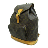Louis Vuitton Montsouris GM Rucksack Backpack Canvas Monogram Brown