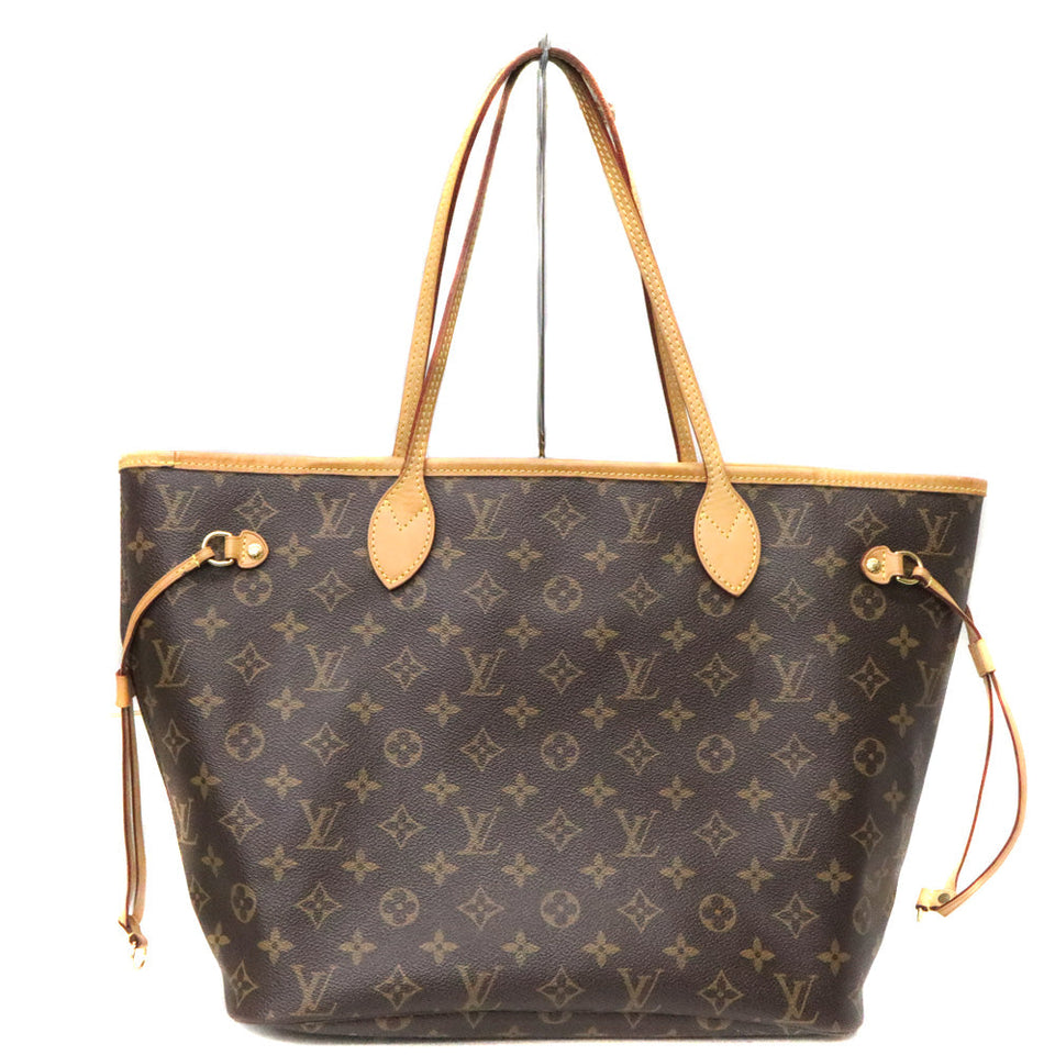 Louis Vuitton Neverfull MM Tote Bag Monogram Brown