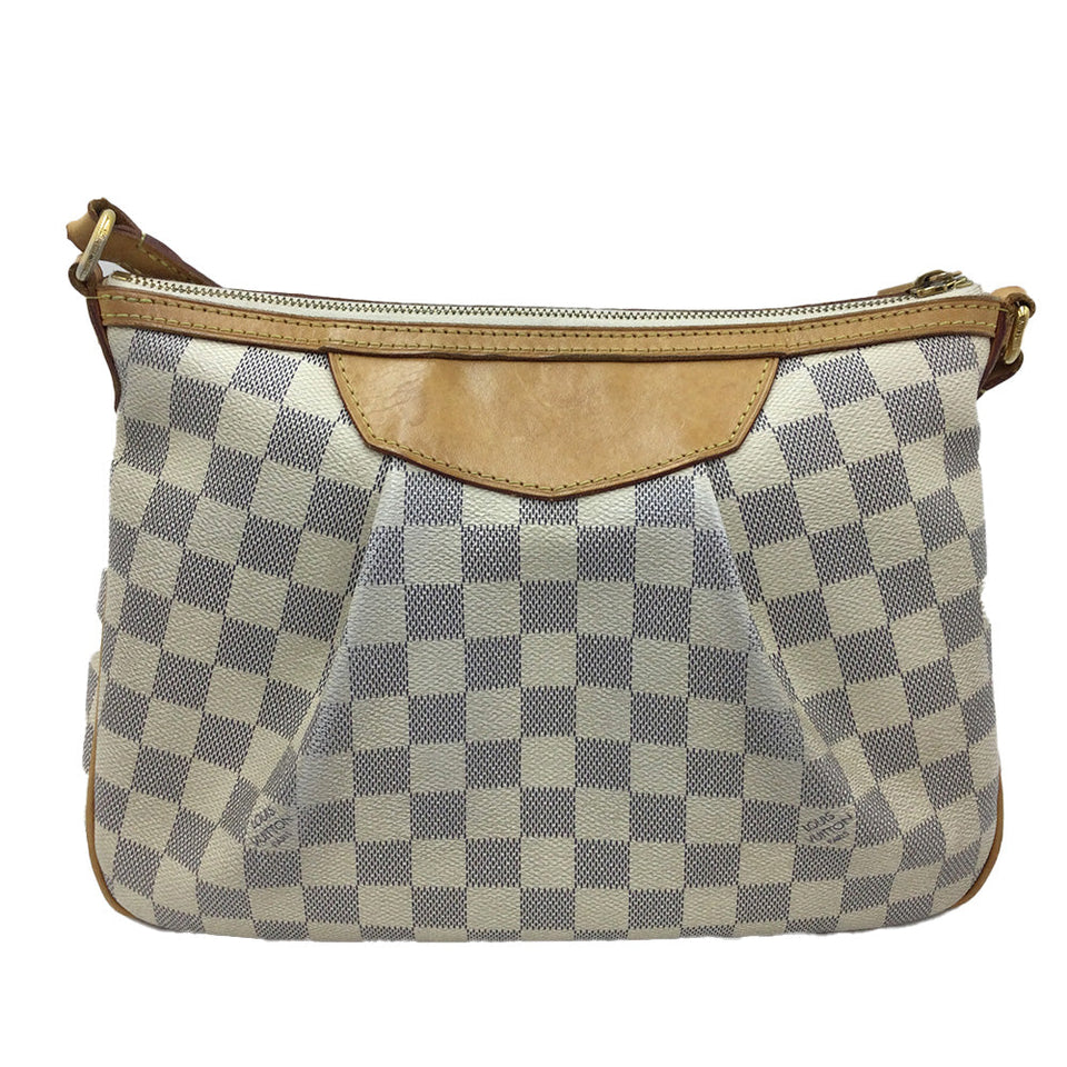 Louis Vuitton Siracusa PM Damier Azur White