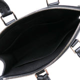 Louis Vuitton Eclipse Leather Sac Plat Shoulder Bag Black