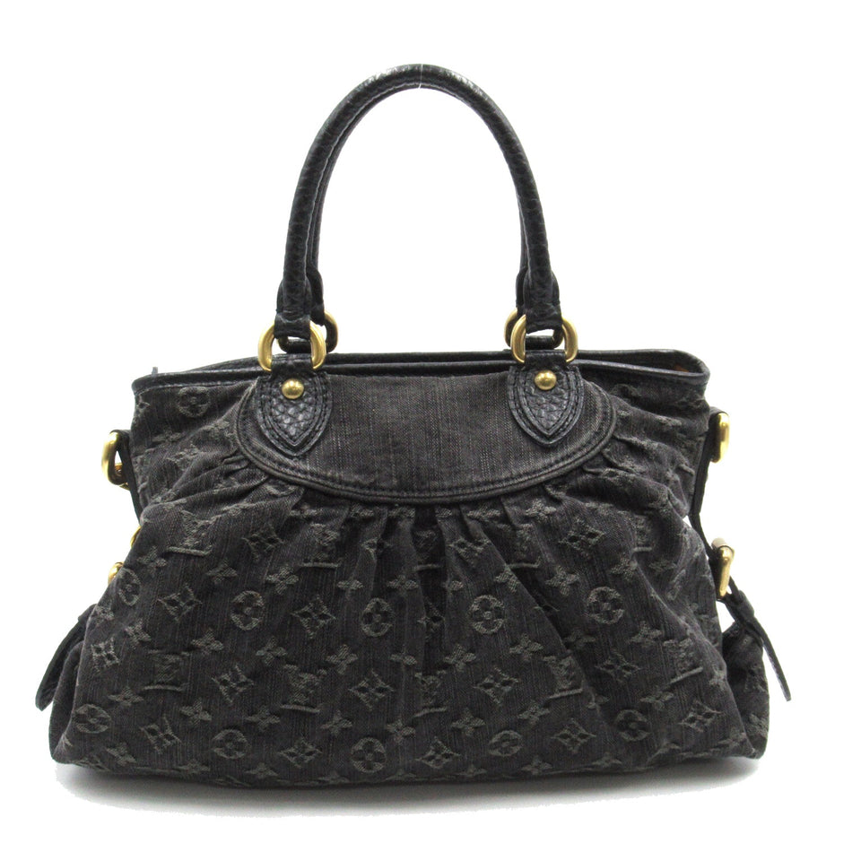 Louis Vuitton Neo Cabby MM 2way Shoulder Bag Canvas Denim Monogram