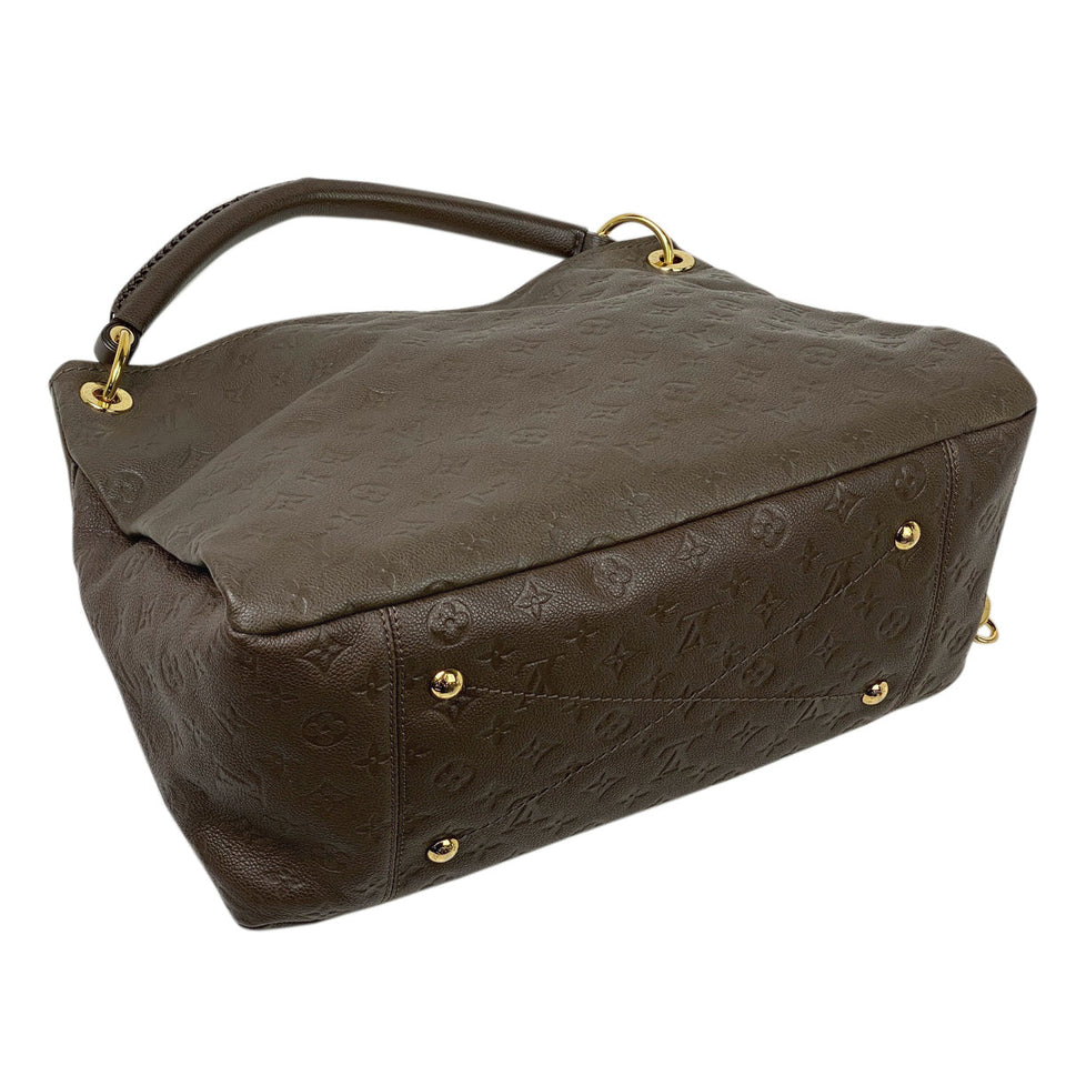 Louis Vuitton Artsy MM Shoulder Bag Monogram Implant