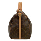 Louis Vuitton Keepall Bandouliere Boston Bag Monogram Brown