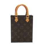 Louis Vuitton Petite Sac Plat Shoulder Bag Canvas Monogram