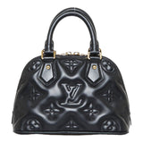 Louis Vuitton Bubblegram Alma soft BB Handbag Shoulder Bag Noir Black