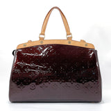Louis Vuitton Blair MM Handbag Monogram Verni