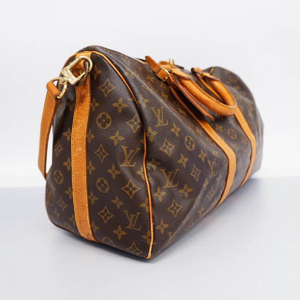 Louis Vuitton Boston Bag Monogram Keepall Bandouliere 45