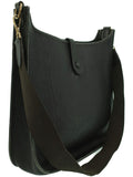 Hermes Evelyn GM Shoulder Bag Black