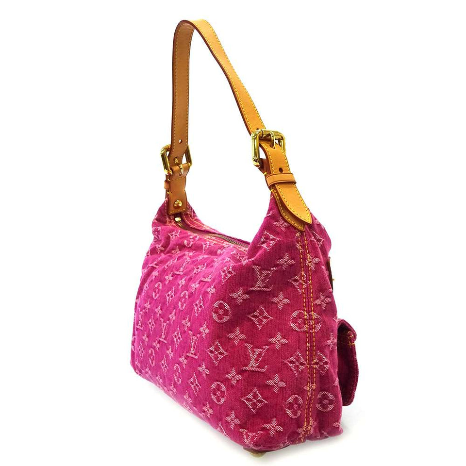 Louis Vuitton Shoulder Bag Monogram Denim Baggy PM