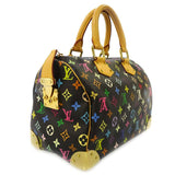 Louis Vuitton Handbag Monogram Multicolor Speedy 30 Noir