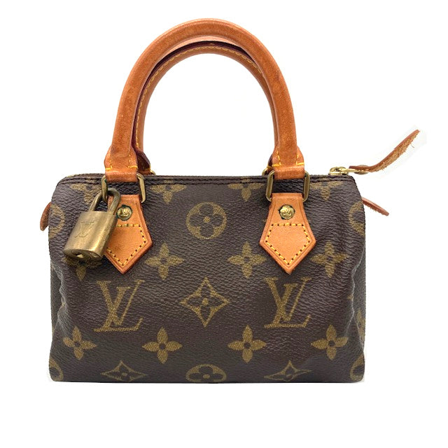 Louis Vuitton Mini Speedy Monogram Shoulder Bag