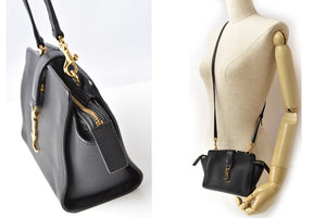 Saint Laurent- Brand Bag Shoulder Bag Mini Bag Clutch Bag Leather Black