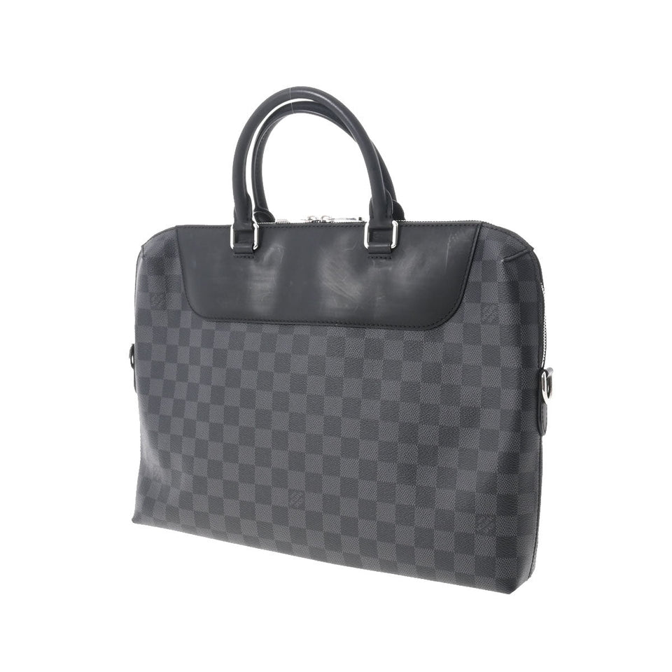 Louis Vuitton Damier Graphite PDJ NM Black Damier Graphite Canvas Business Bag