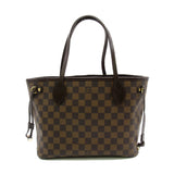 Louis Vuitton Neverfull Tote Bag PVC Coated Canvas Damier