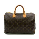 Louis Vuitton Speedy 35 Handbag PVC Coated Canvas Monogram