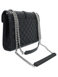 Saint Laurent- Paris Envelope Medium Chain Shoulder Bag Black