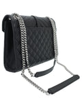 Saint Laurent- Paris Envelope Medium Chain Shoulder Bag Black