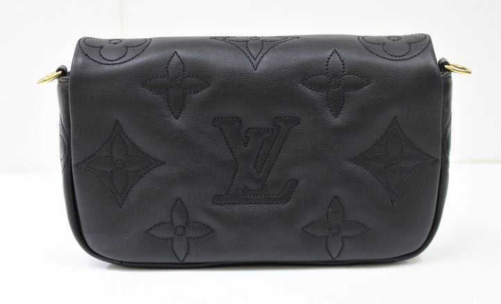 Louis Vuitton Wallet Strap Handbag  3WAY Noir