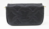Louis Vuitton Wallet Strap Handbag  3WAY Noir