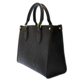 Louis Vuitton OnTheGo PM Monogram Emplant Mini Black Noir