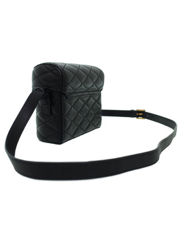 Saint Laurent- Paris June Box Bag Shoulder Bag Black