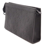 Louis Vuitton Shoulder Bag Monogram Shadow Gaston Wearable Wallet Black