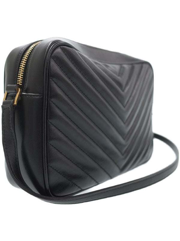 Saint Laurent- Paris Lou Camera Bag Shoulder Bag Black
