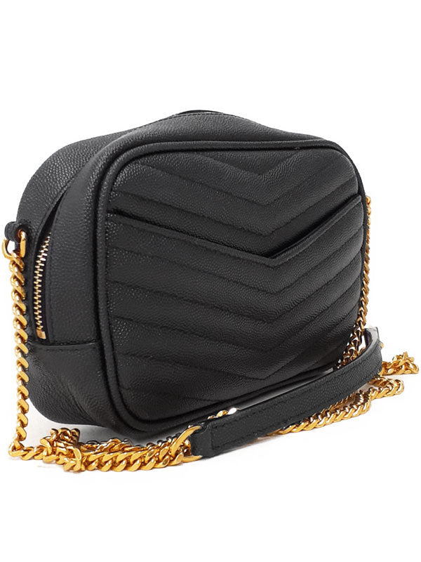 Saint Laurent- Paris Mini Bag Chain Shoulder Bag Black
