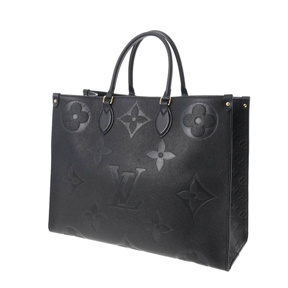 Louis Vuitton Monogram Emplant On The Go GM Noir