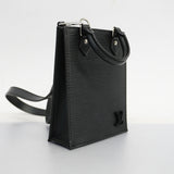 Louis Vuitton Shoulder Bag Epi Petite Sac Plat Noir Black