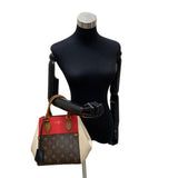 Louis Vuitton Fold Tote PM Monogram Leather Shoulder Bag