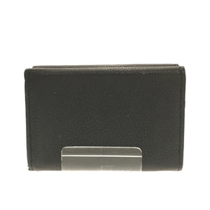 Louis Vuitton Portefeuille Lock Mini 3-fold Wallet Noir Calf Leather