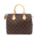 Louis Vuitton Monogram Speedy 25 Hand Bag Brown