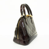 Louis Vuitton Vernis Alma BB Amarante