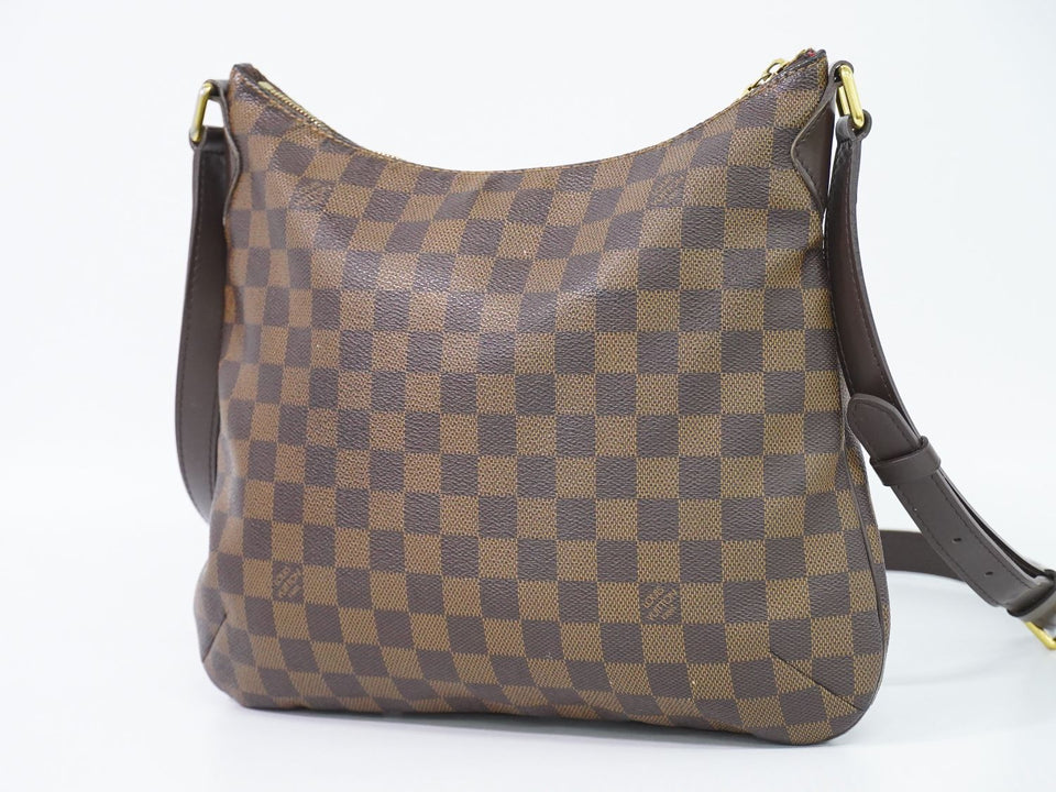Louis Vuitton Bloomsbury PM Damier Ebene Shoulder Bag Brown