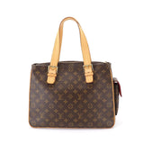 Louis Vuitton Multipli Cite Monogram Canvas Shoulder Bag Brown