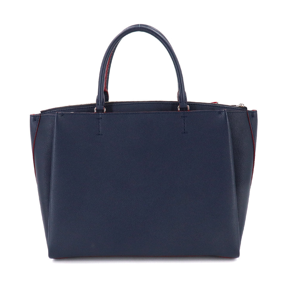 Louis Vuitton LockMe Shoulder Bag Leather Marine Rouge