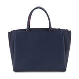 Louis Vuitton LockMe Shoulder Bag Leather Marine Rouge