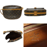 Louis Vuitton Monogram Genefille 27 Shoulder Bag Brown