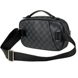 Louis Vuitton Ambrel Waist Bag Body Bag Damier Graphite Black