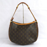 Louis Vuitton Turam PM Monogram Shoulder Bag Brown Leather