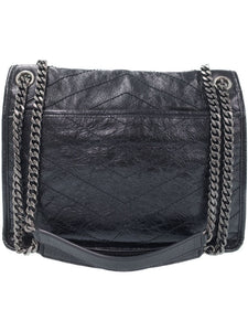 Saint Laurent- Niki Medium Chain Shoulder Bag Black