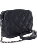 Saint Laurent- Becky Double Zip Pouch Shoulder Bag Black