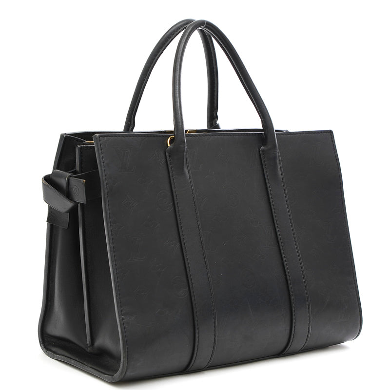 Louis Vuitton Monogram Very Tote MM Shoulder Bag Noir Black