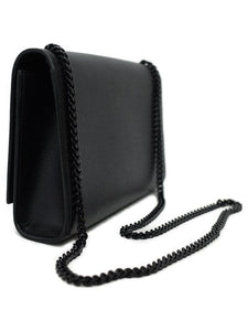 Saint Laurent- Satchel Chain Shoulder Bag Black