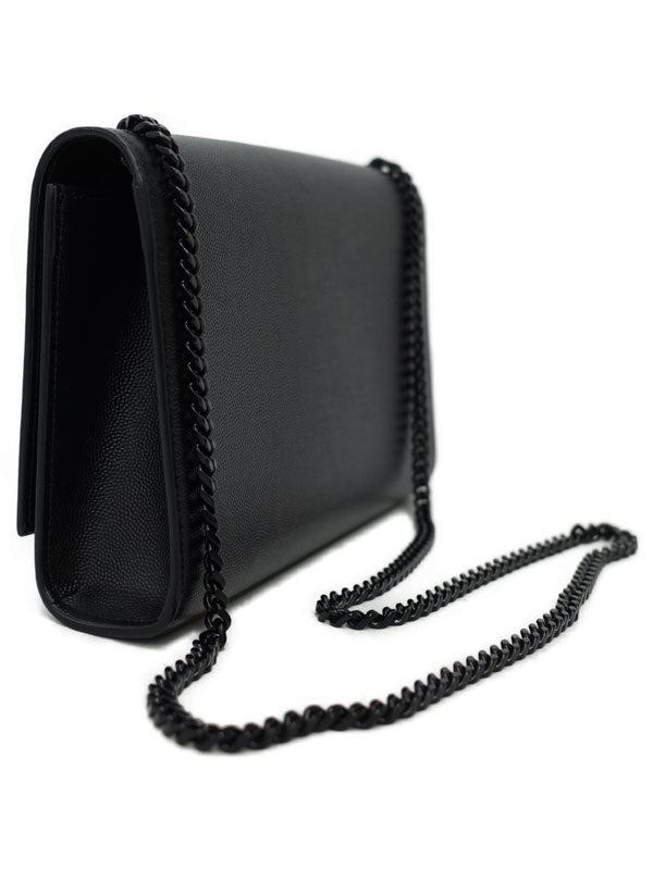 Saint Laurent- Satchel Chain Shoulder Bag Black