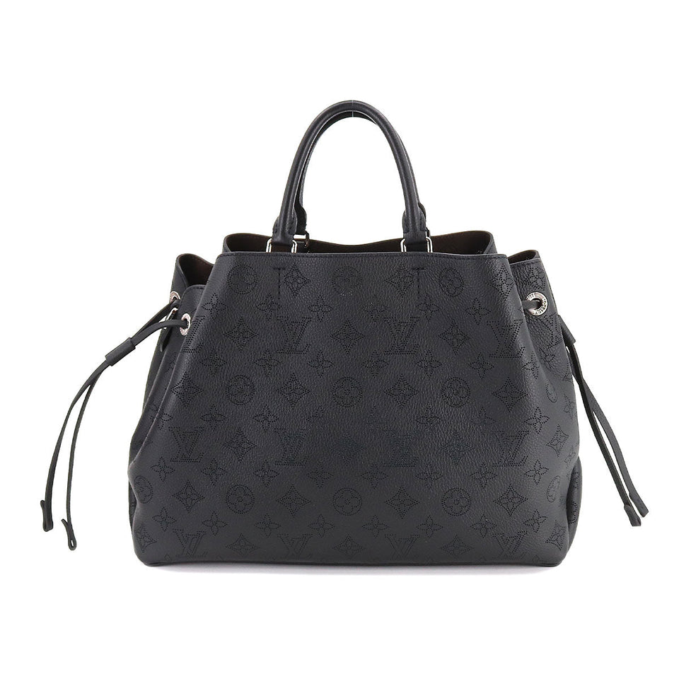 Louis Vuitton Mahina Bell Shoulder Bag Leather Noir Black