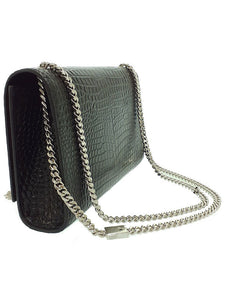 Saint Laurent- Classic Kate Satchel Chain Shoulder Bag Black