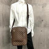 Louis Vuitton Shoulder Bag Damier Olaf MM Shawl Diagonal