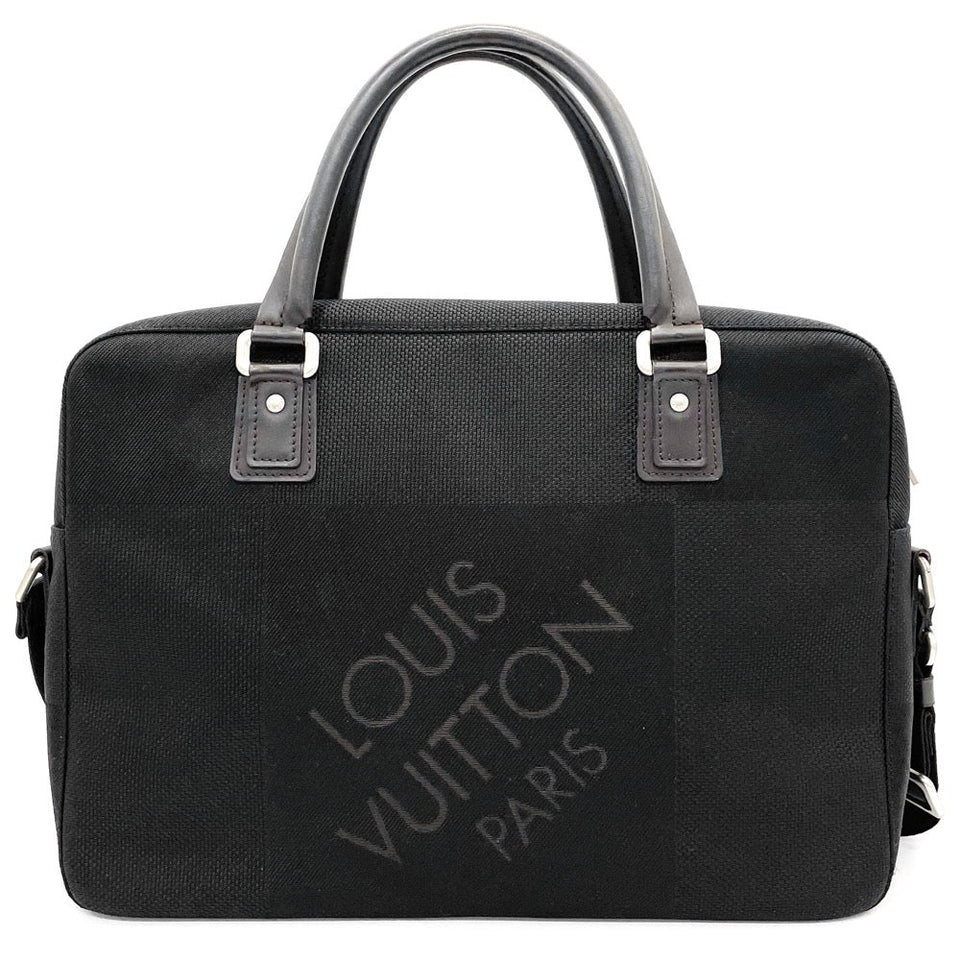 Louis Vuitton Damier jean Porte Document Yak Shoulder Bag